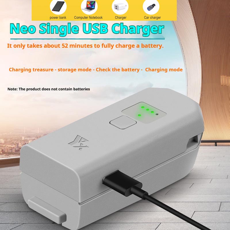 Drone Power Bank - Chargeur de batterie USB bidirectionnel pour