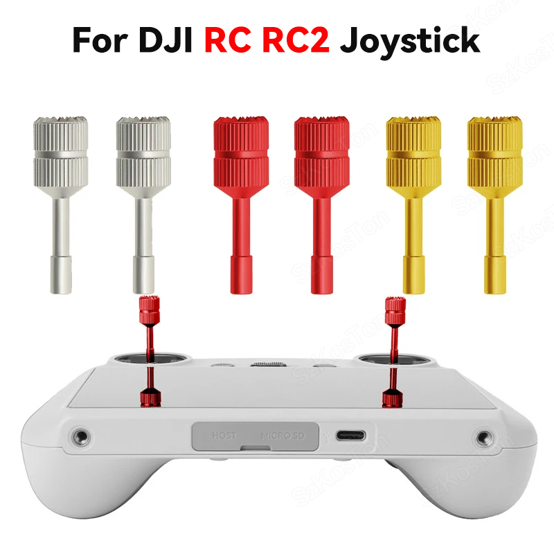 Dji Drone Mini 3 - Joystick arc-en-ciel en aluminium pour DJI