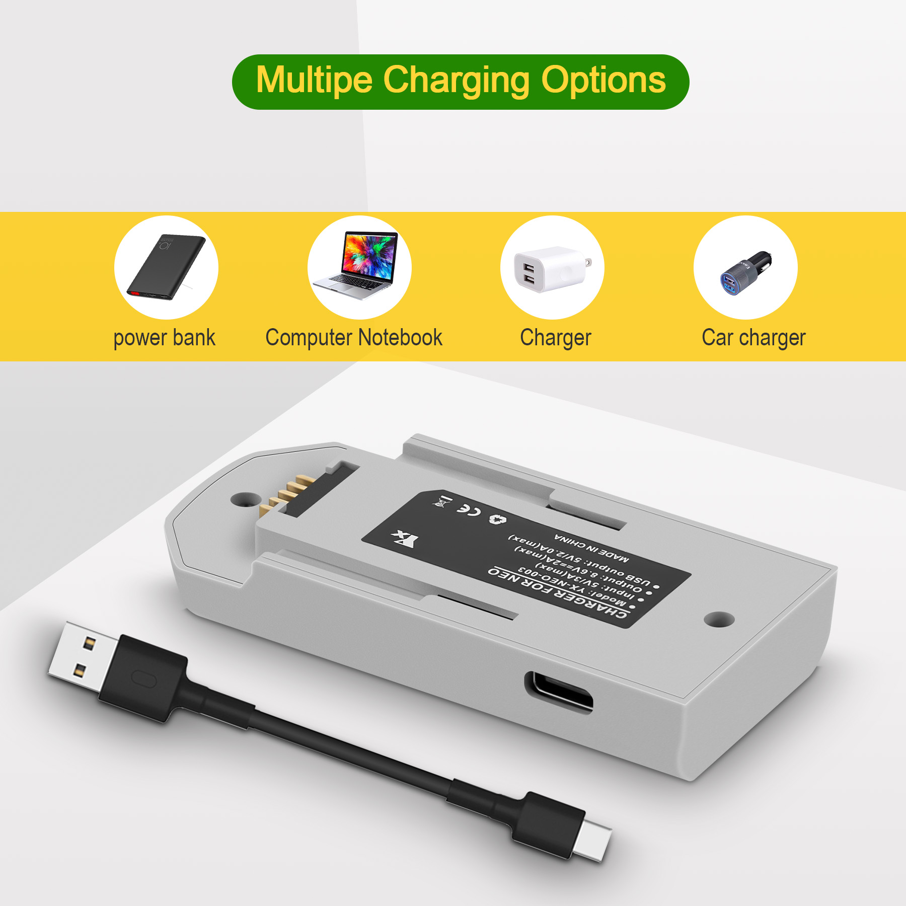 Chargeur de batterie USB bidir - Drone Power Bank avis et prix