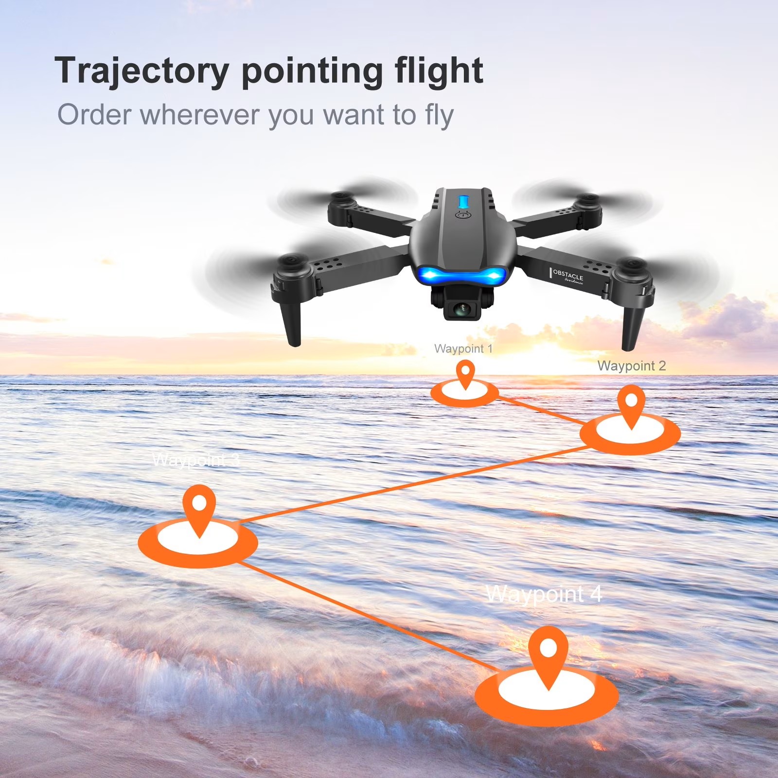 Le drone pliable E88PRO MAX 20 - Drone Controller Screen avis et prix