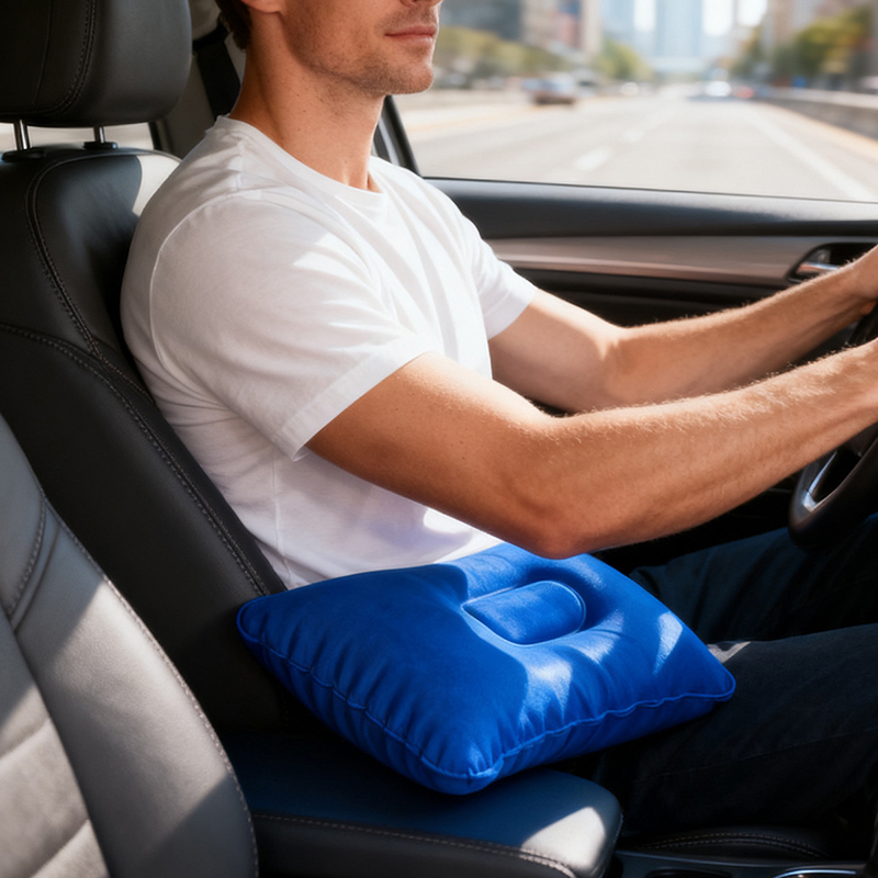 Oreillers de voyage gonflables - Drone Backpack avis et prix