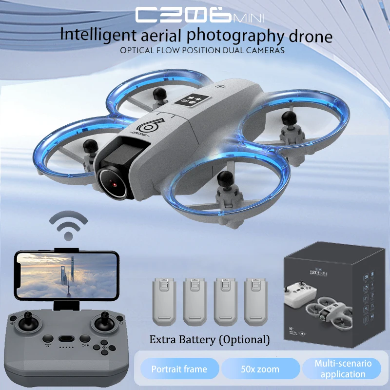CZ06 Mini Drone quadrirotor RC - Drone Controller Screen avis et prix