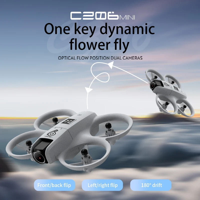CZ06 Mini Drone quadrirotor RC - Drone Controller Screen avis et prix
